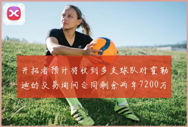 开拓者预计将收到多支球队对霍勒迪的交易询问合同剩余两年7200万